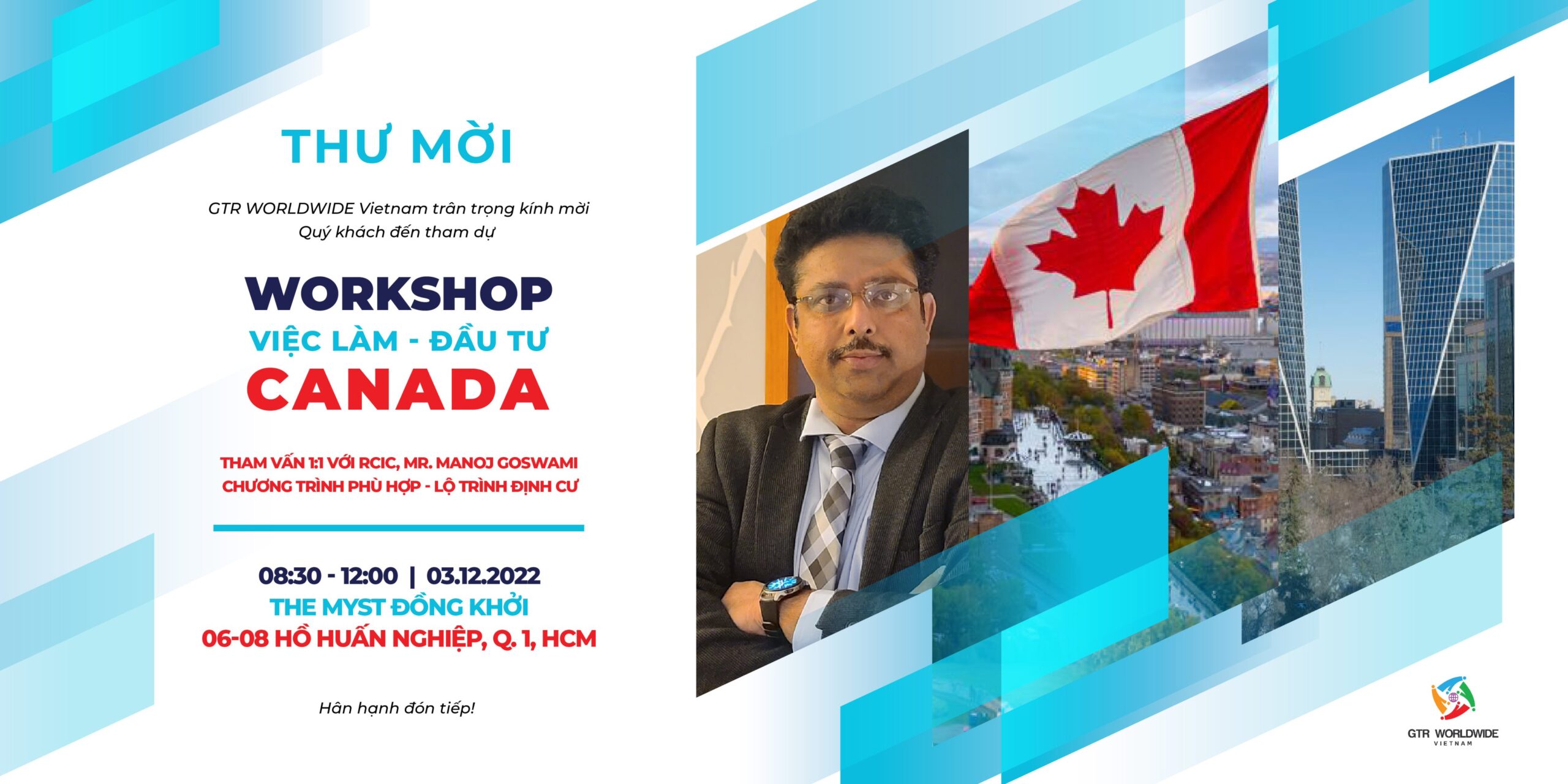 Workshop Việc Làm - Đầu Tư Canada HCM