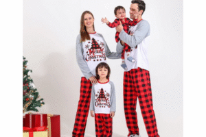 Pyjama lụa & bộ nỉ cao cấp cho tiệc Giáng sinh tại gia thật sang