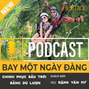 Chinh phục bầu trời bằng dù lượn